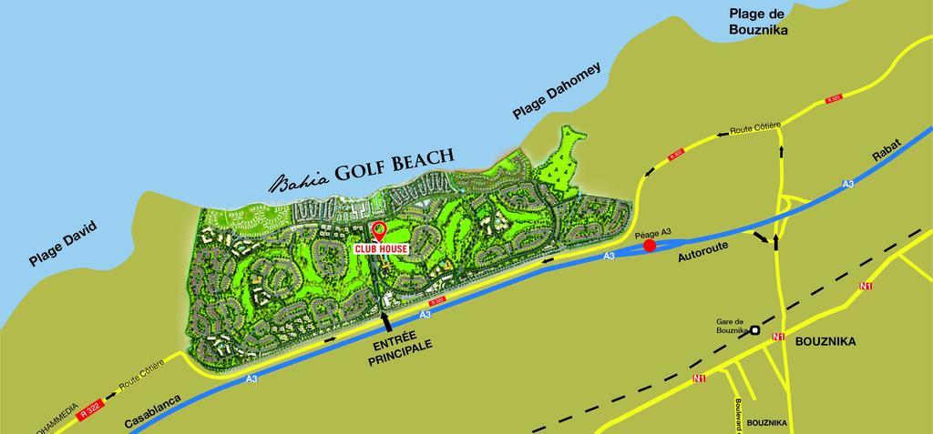 Bahia Golf Beach Bouznika Appart Exterior foto